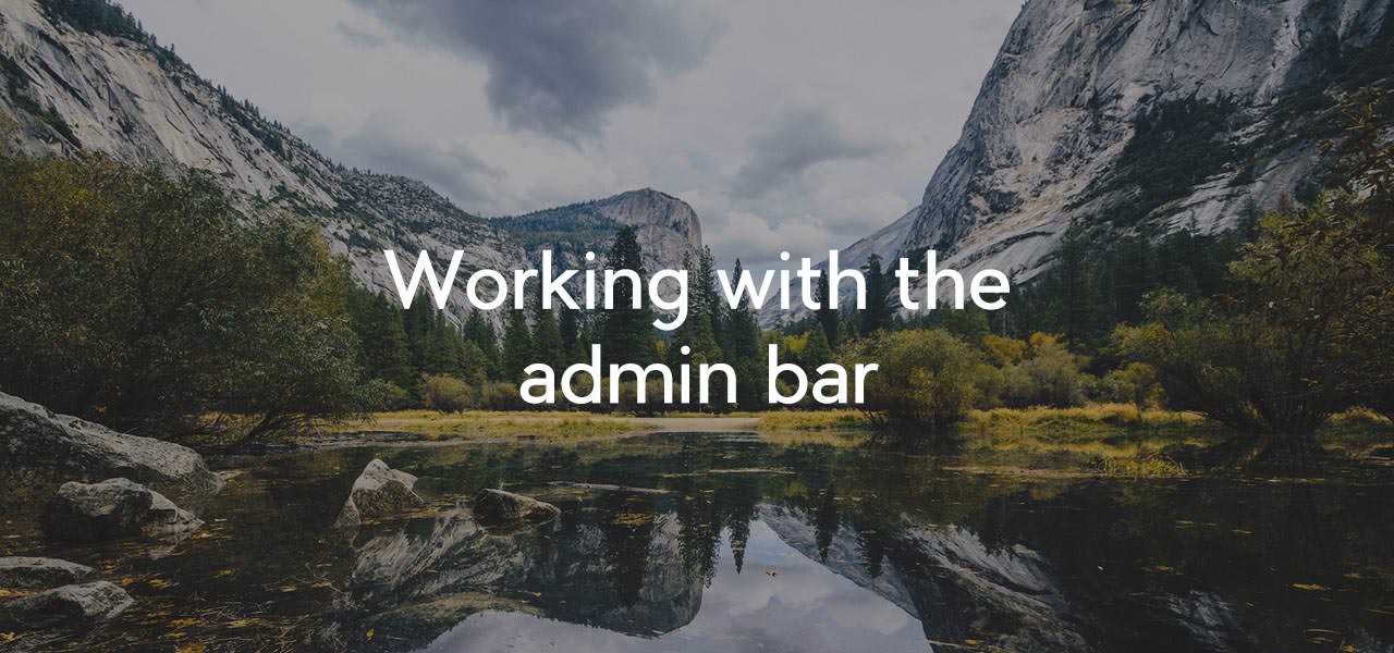 adminbar