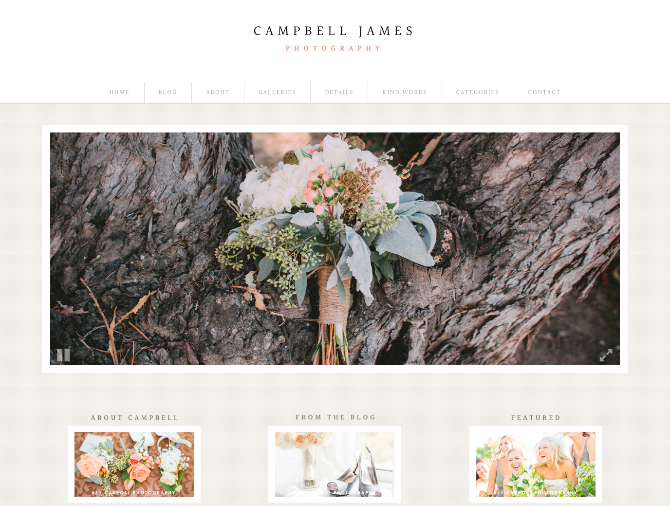 Campbell Design Screenshot
