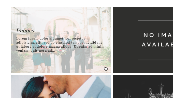 note the vertically centered rollover text